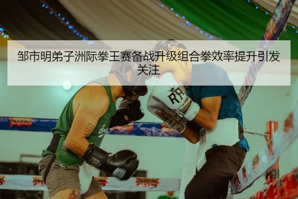 邹市明弟子洲际拳王赛备战升级组合拳效率提升引发关注